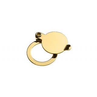 DX - Afsluitplaat voor deurspion DRS 181B & 2141B, messing