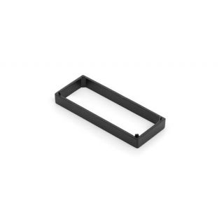 DX - Tussenplaat 8 mm t.b.v RBM zamac, zwart epox