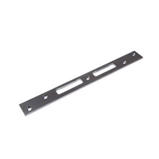 DX - Sluitplaat recht chroom, 300x30mm