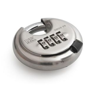 DX - Discusslot 70mm RVS met cijfercombinatie