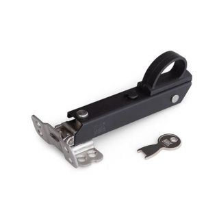 DX - Raamuitzetter wegdraaibaar kort RVS zwart