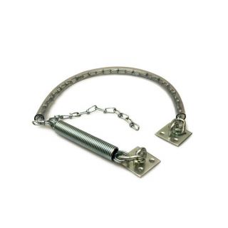 DX - Stormketting met veer RVS