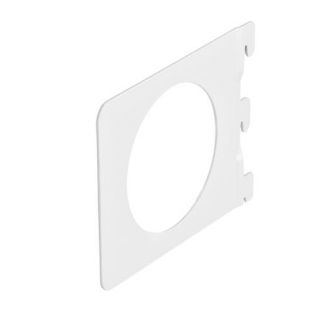 DX - Boekensteun recht 142x118mm wit gelakt