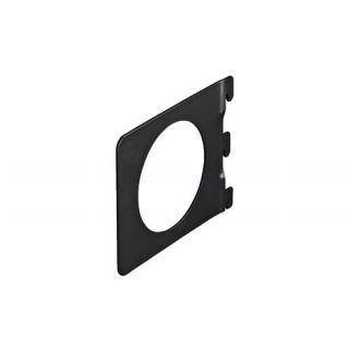 DX - Boekensteun recht 142x118mm zwart