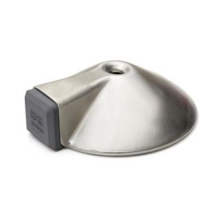 DX - Deurstopper V met zijbuffer 85x26mm RVS