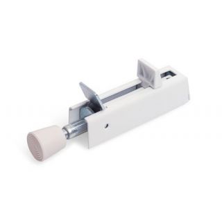 DX - Deurvastzetter voetstift 122x30mm wit