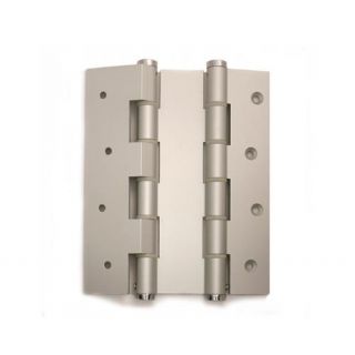 DX - Deurveerscharnier dubbel muur montage zilver