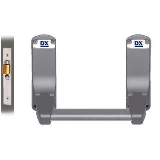 DX - Paniekopener 1-punts insteekslot zilvergrijs