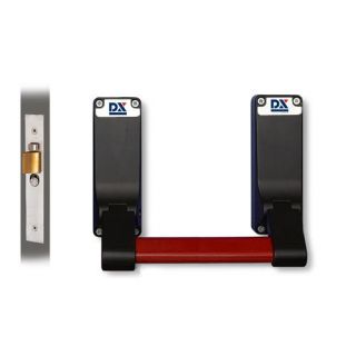 DX - Paniekopener 1-punts insteekslot rood-zwart