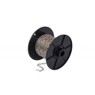DX - Klokketting 1,3mm staal vernikkeld rol 25 mtr