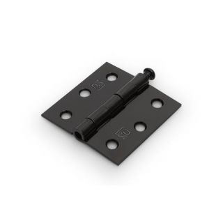 DX - Scharnier met losse pen 63x63mm zwart