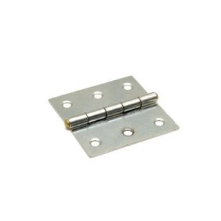 DX - Scharnier met vaste pen 50x50mm verzinkt