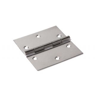 DX - Smalscharnier 30x30x0.8mm vaste pen RVS