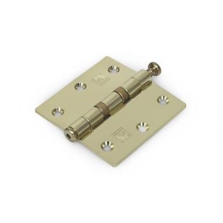 DX - Scharnier gelagerd 76x76mm, vermessing