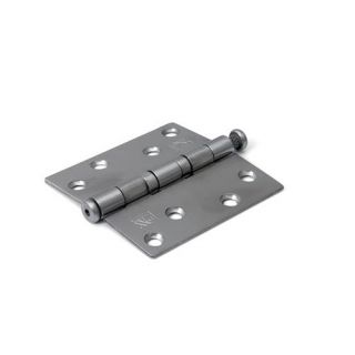 DX - Scharnier gelagerd 89x89mm, RVS geborsteld