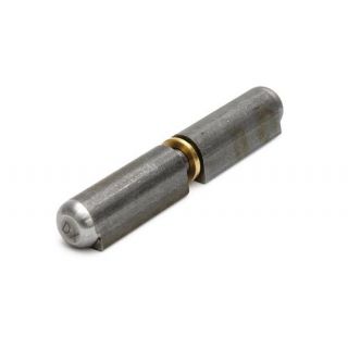 DX - Aanlaspaumelle stalen pen messing ring 180x20mm, blank