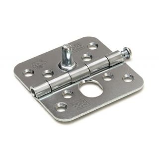 DX - Scharnier met losse pen 76x76 verzinkt