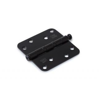 DX - Scharnier gelagerd 89x89mm RVS geborsteld zwart