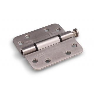 DX - Glijlagerscharnier 3mm, 89X89mm RVS geborsteld