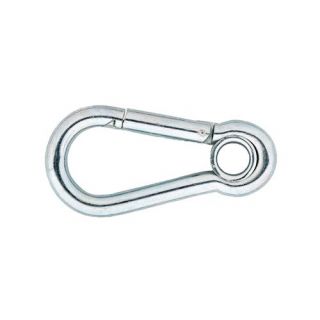 DX - Karabijnhaak met kous 080x08mm verzinkt