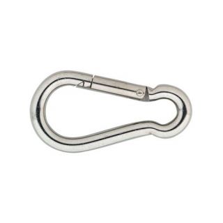 DX - Karabijnhaak 040x04mm RVS AISI 316