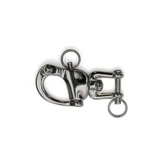 DX - Snapsluiting met gaffel 87mm RVS AISI 316