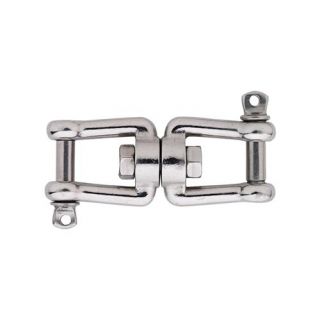 DX - Wervel gaffel-gaffel 10mm RVS AISI 316