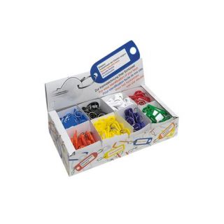 DX - Sleutellabel assortiment 8 kleuren