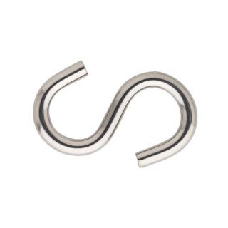 DX - S-haak 4mm RVS AISI 316