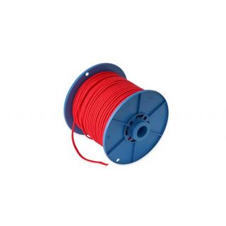 DX - Touw gevlochten PP 3mm rood rol 100 mtr
