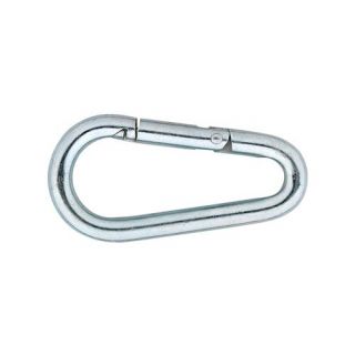 DX - Karabijnhaak 60x6mm eivormig verzinkt