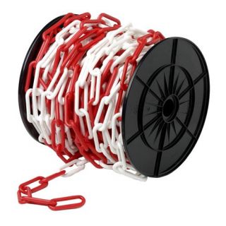 DX - Ketting 10mm kunststof, geel/zwart