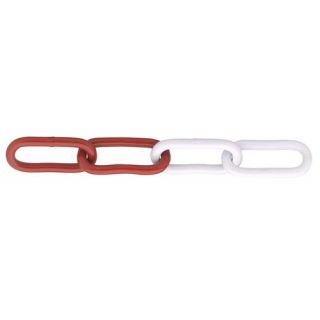 DX - Signaalketting 6mm staal verzinkt r/w geëpoxeerd