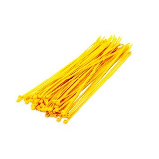DX - Bundelbanden geel nylon, 3,6x200mm