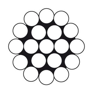 DX - Staalkabel 1x19 1,25mm rol 100 mtr. verzinkt