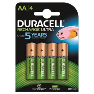 Duracell - Oplaadbare batterij ULTRA, AA (4-stuks)