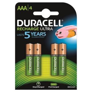 Duracell - Oplaadbare batterij ULTRA, AAA (4-stuks)