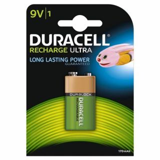 Duracell - Oplaadbare batterij ULTRA, 9V