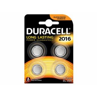 Duracell - Knoopcel batterij LITHIUM, 2016 (4-stuks)