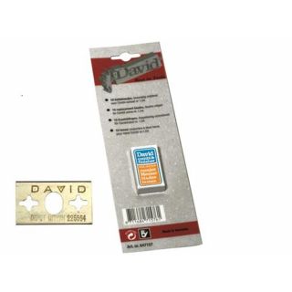 David - 647157 - Mesjes, 10 st. op ZB kaart