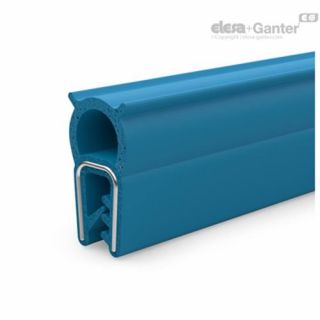 E+G - Deurrubber blauw 20,5x11mm