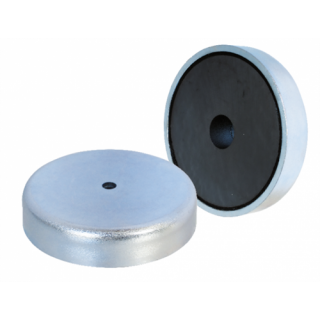 Eclipse - Platte potmagneet 25x7mm (4.2mm) kracht, 3,6kg.