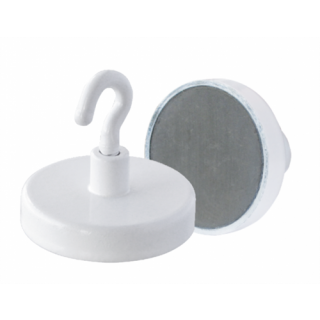 Eclipse - Busmagneet met haak 32x34mm trekkracht, 80N.