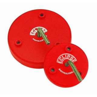 Eclipse - Platte busmagneet 66x10.7mm met pen (M6) 25,0Kg.