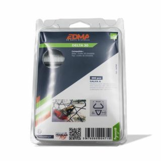 Edma - Krammen "Delta 30" galvaniseerd 500-stuks