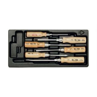 Elora - MS-41 - Schroevendraaierset Sleuf/Pozidriv, 6-dlg