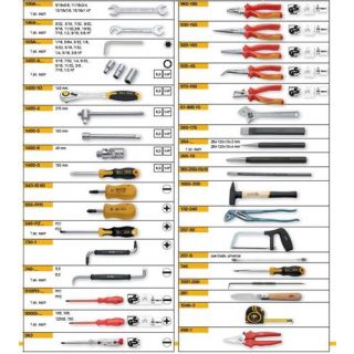 Elora - WS-10A - Werkplaatsset inch, 77-dlg.