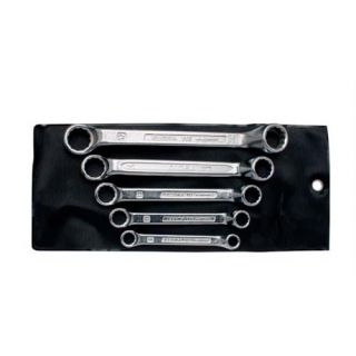 Elora - 112S 5AF - Korte dubbele ringsleutelset, 5-dlg