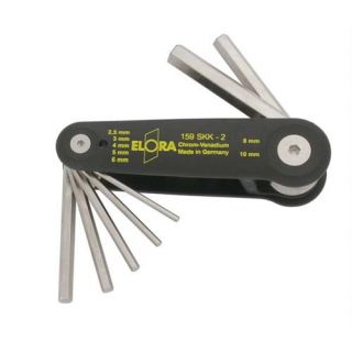 Elora - 159S-KK-2 - Inbussleutelset in houder, 7-dlg