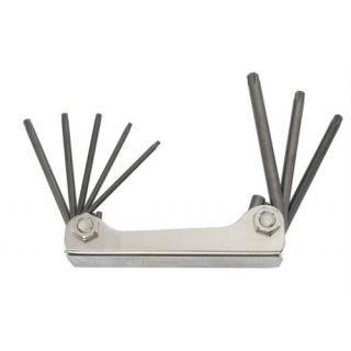 Elora - 162S-KTX - Stiftsleutelset Torx in houder, 8-dlg